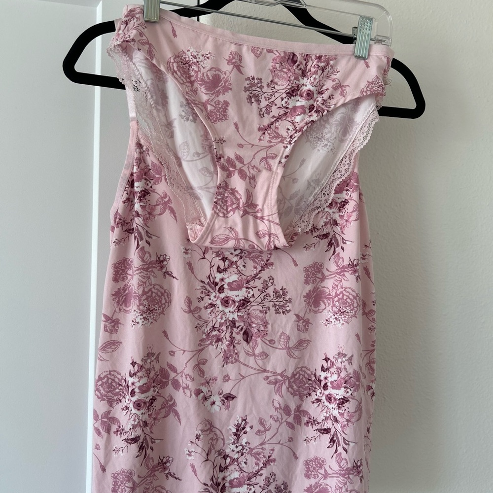 Jessica Simpson Pink Floral Lace Sleepwear